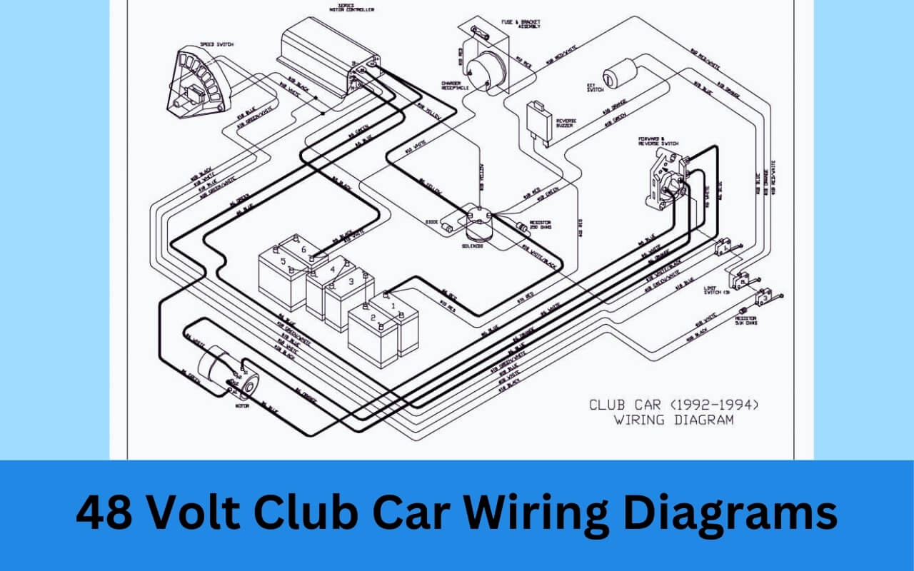 48 Volt Club Car Wiring Diagrams