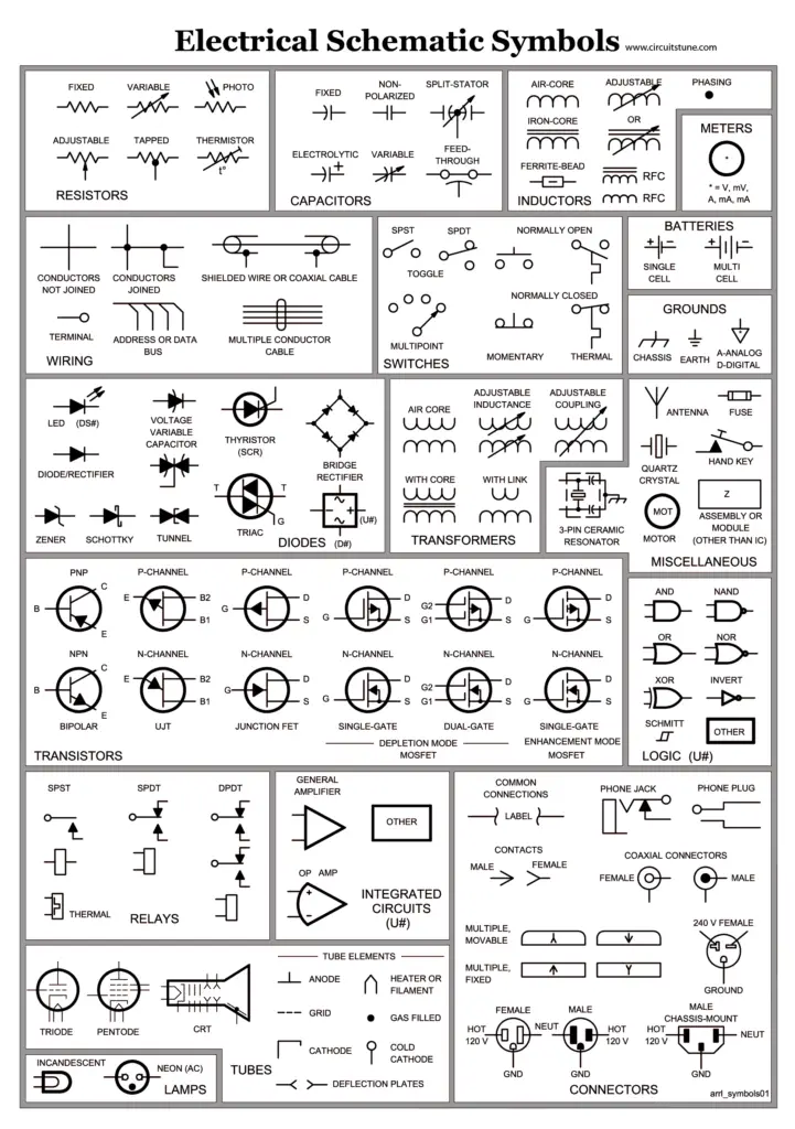 wiring diagrams symbols