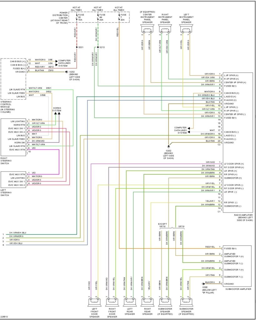 2006 Chrysler 300 Radio Wiring Diagram