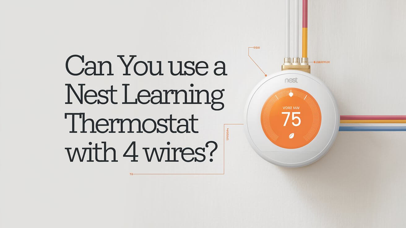 Can You Use Nest Learning Thermostat with 4 Wires