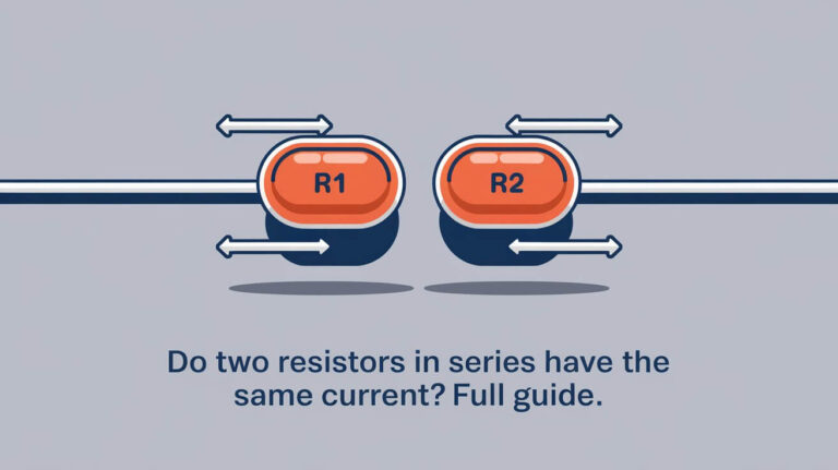 Do Two Resistors in Series Have the Same Current