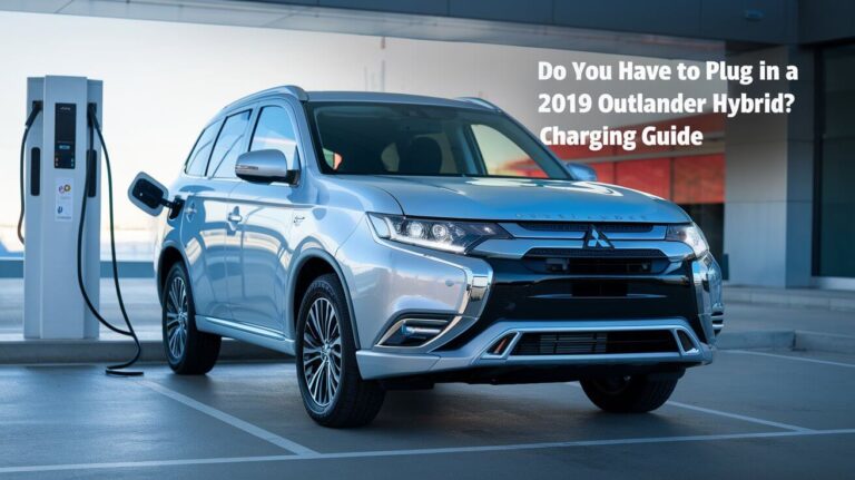 Do You Have to Plug in a 2019 Outlander Hybrid