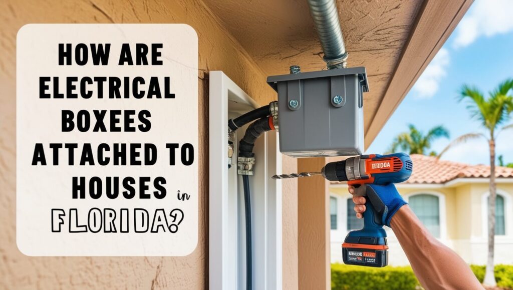 How Are Electrical Boxes Attached to Houses in Florida