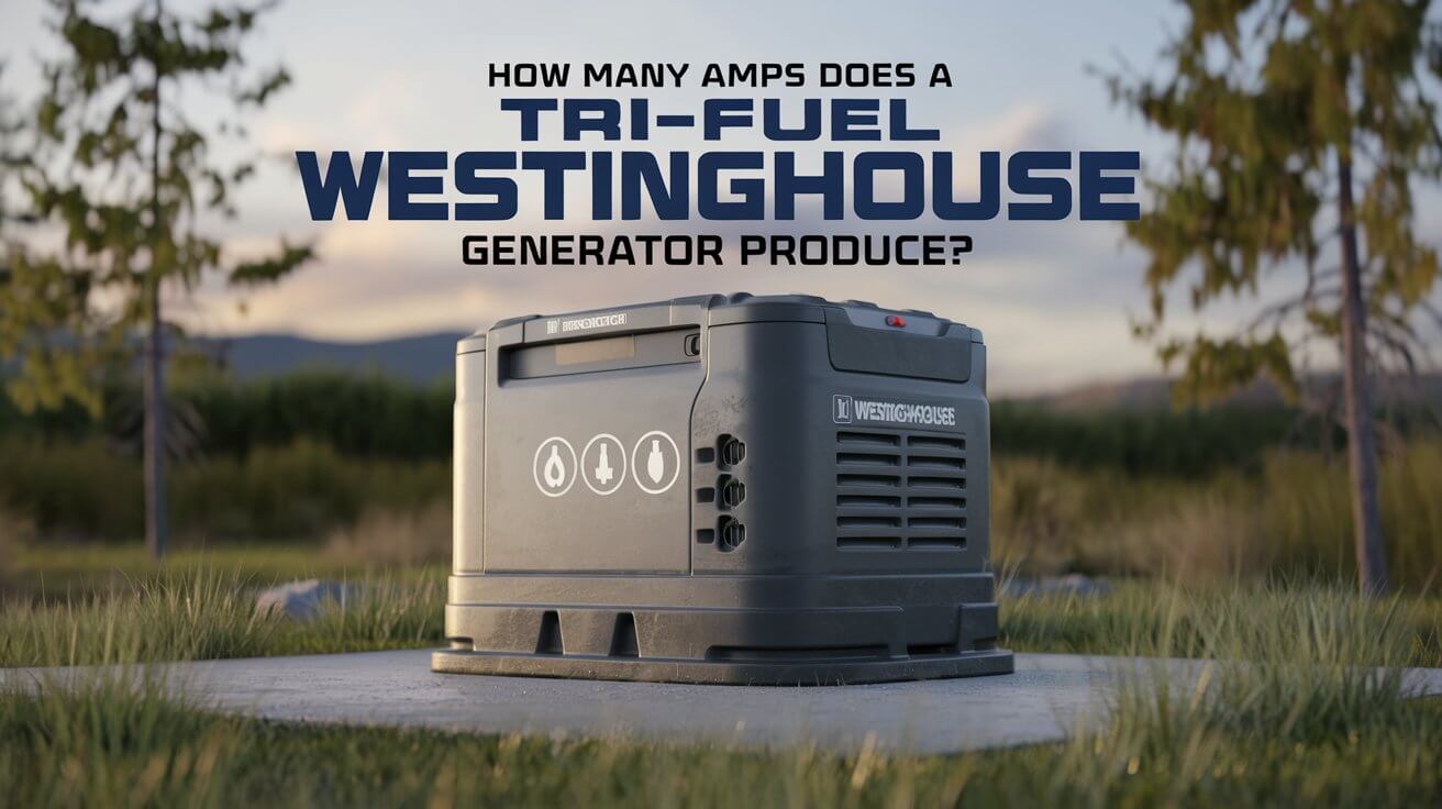 How Many Amps Does a Tri-Fuel Westinghouse Generator Produce