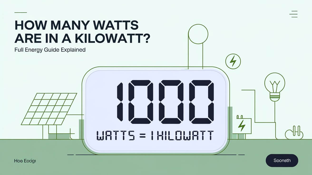 How Many Watts Are in a Kilowatt