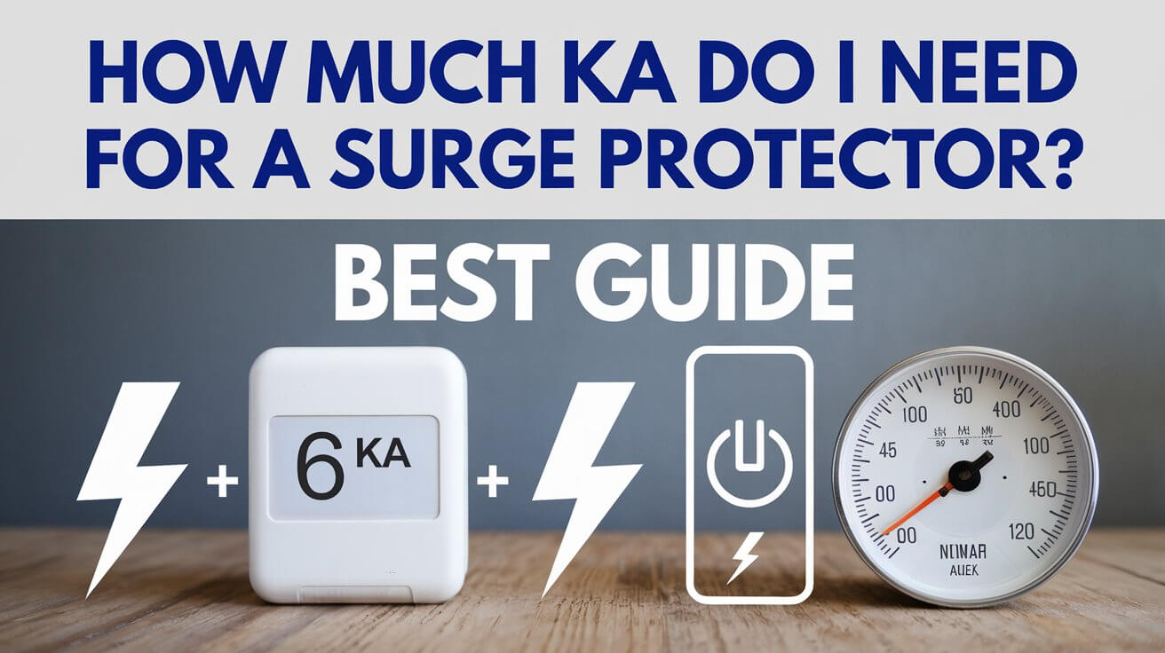 How Much kA Do I Need for a Surge Protector