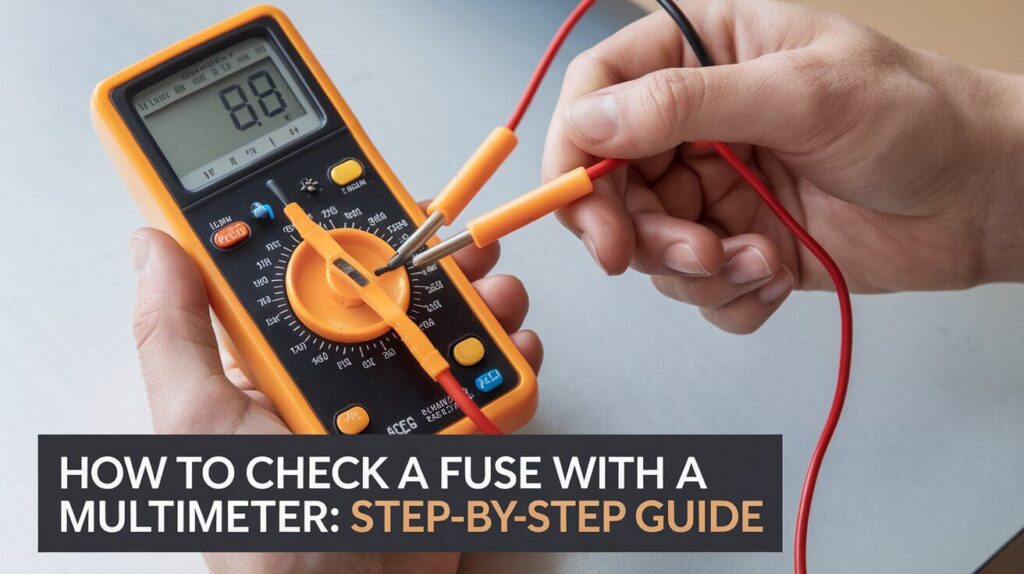 How to Check a Fuse with a Multimeter