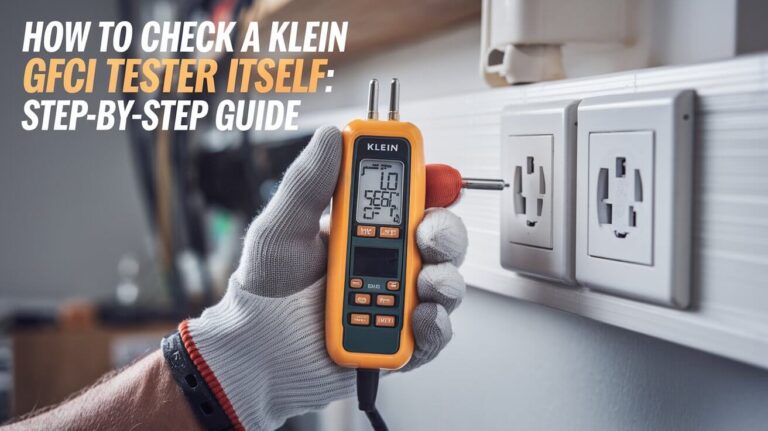 How to Check a Klein GFCI Tester Itself