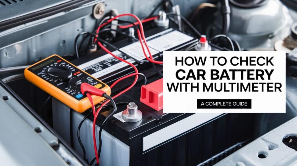 How to Check Car Battery with Multimeter