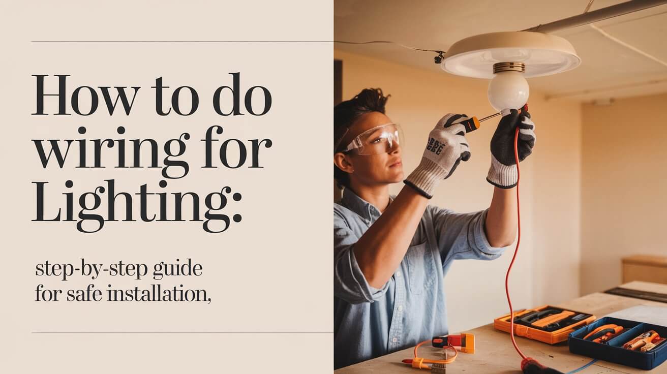 How to Do Wiring for Lighting