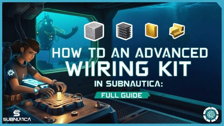 How to Make Advanced Wiring Kit in Subnautica