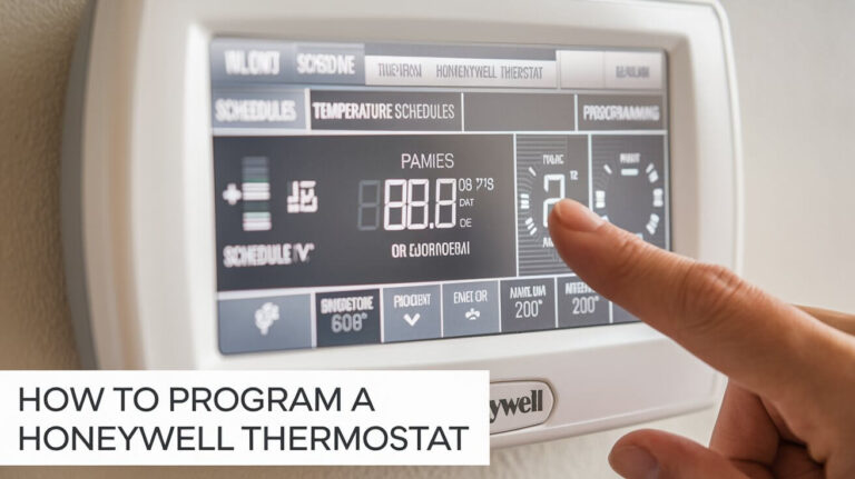 How to Program a Honeywell Thermostat