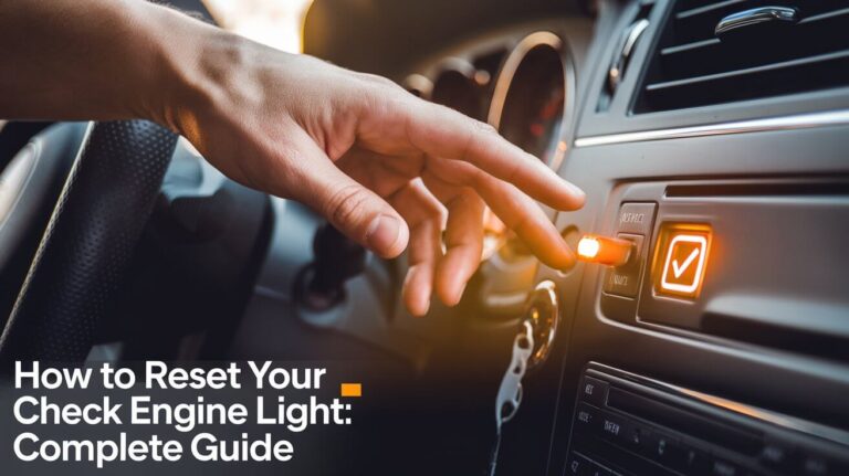 How to Reset Your Check Engine Light