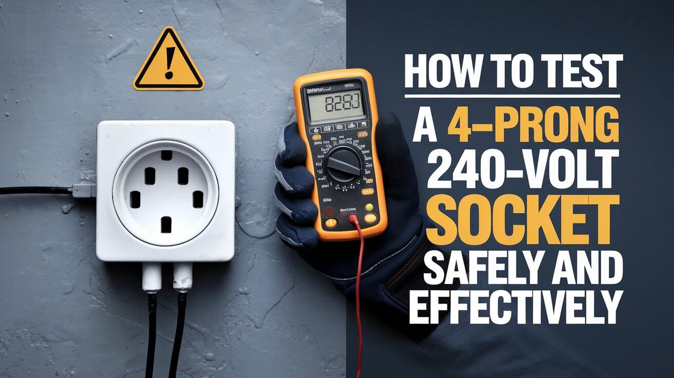 How to Test a 4-Prong 240-Volt Socket Safely and Effectively