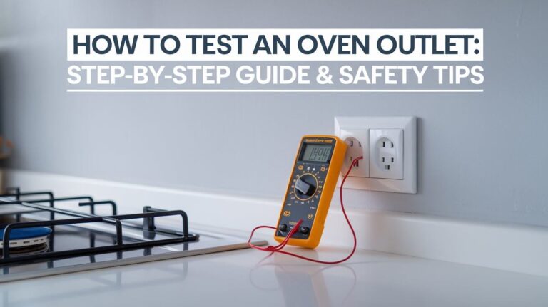 How to Test an Oven Outlet