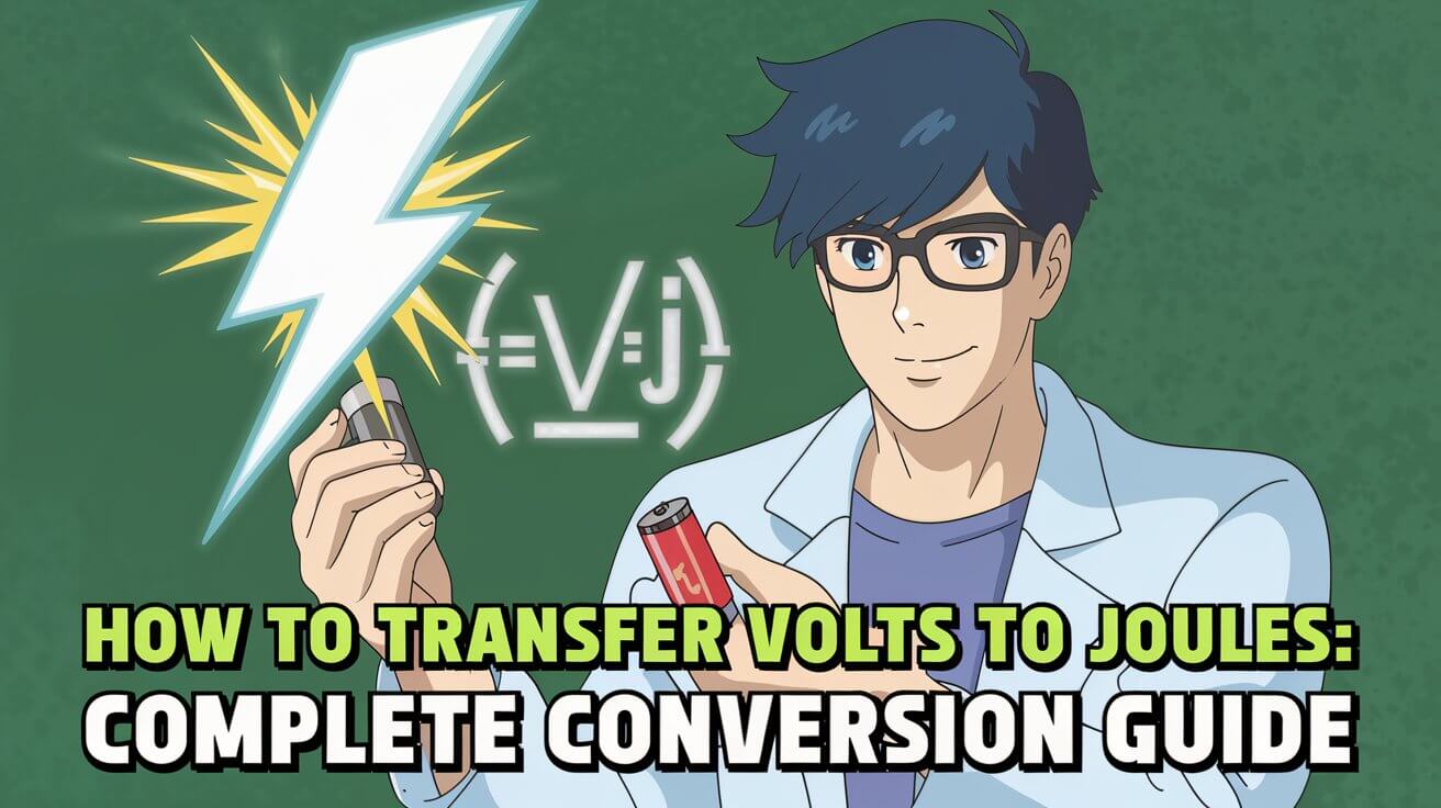 How to Transfer Volts to Joules