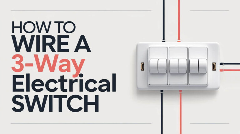 How to Wire a 3-Way Electrical Switch