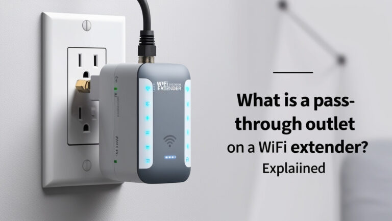 What is a Pass Through Outlet on a WiFi Extender