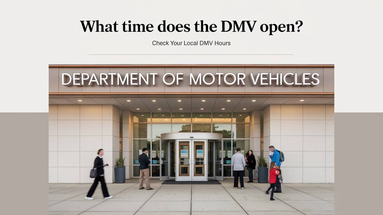 What Time Do the Department of Motor Vehicles Open