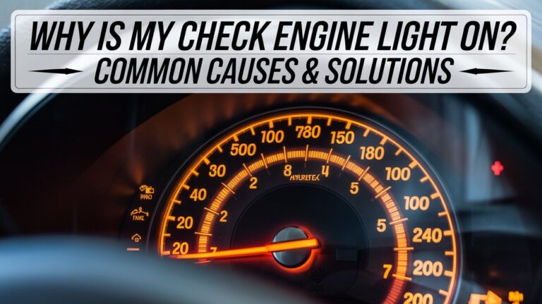 Why Is My Check Engine Light On